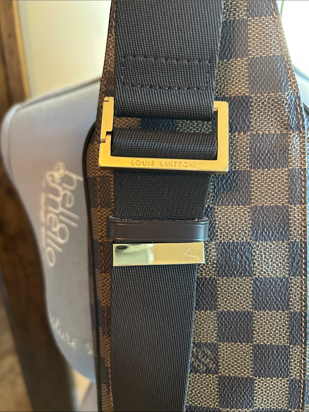 Louis Vuitton Damier Ebene Brown Belt Bag - Picture 5 of 12